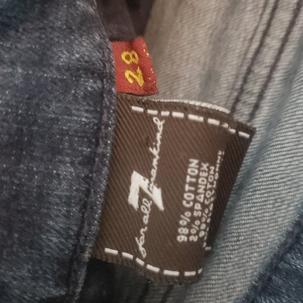 7 For All Mankind Jeans SIZE 28 - Picture 4 of 7
